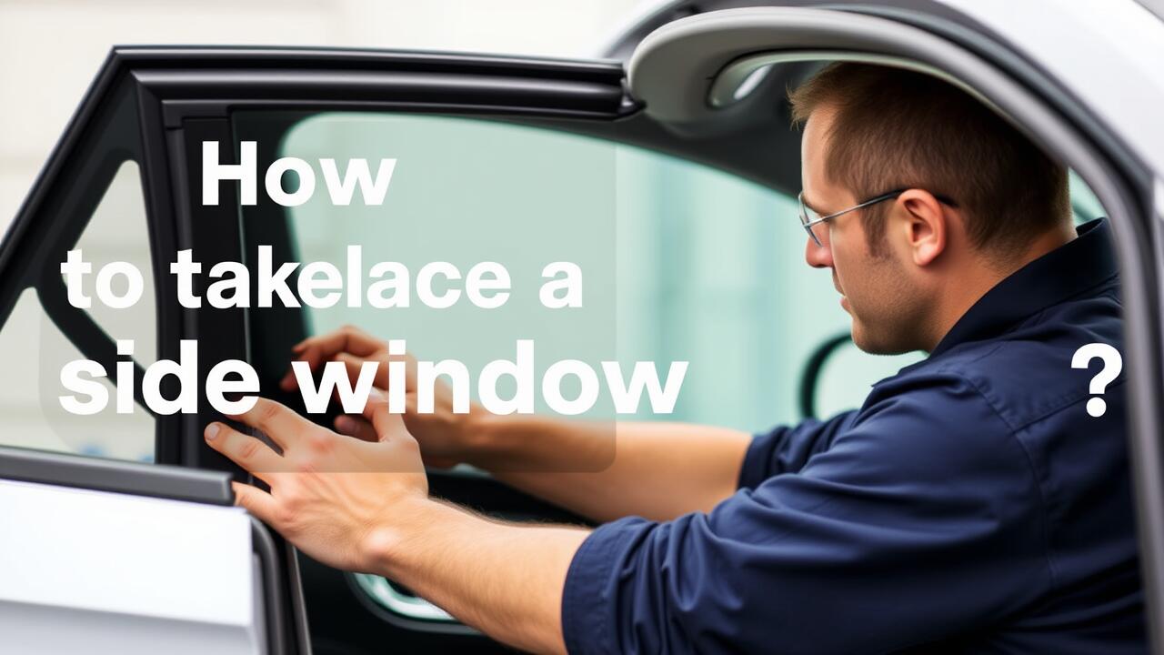 How long does it take to replace a side window in a car?