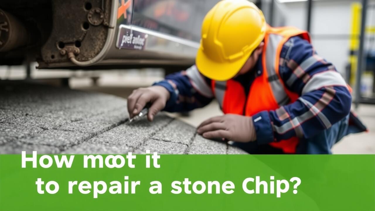 How much does it cost to repair a stone chip?