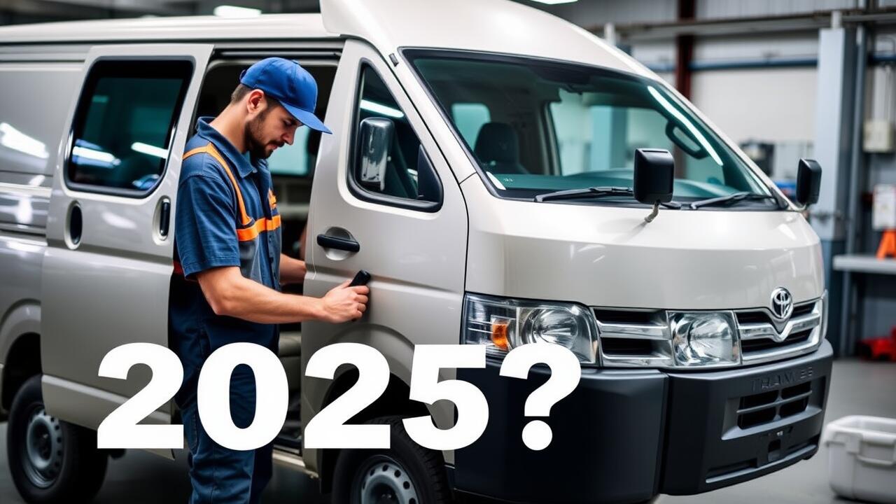 How much is a Toyota Hiace 2025?