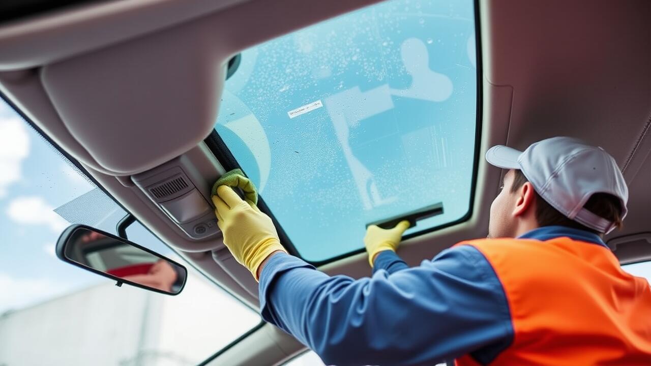 How to clean and maintain your sunroof to prevent issues