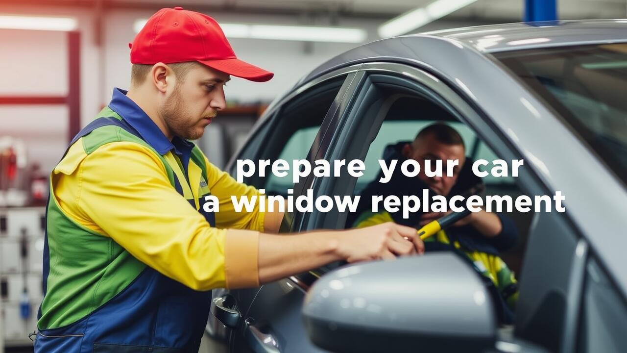 How to prepare your car for a side window replacement