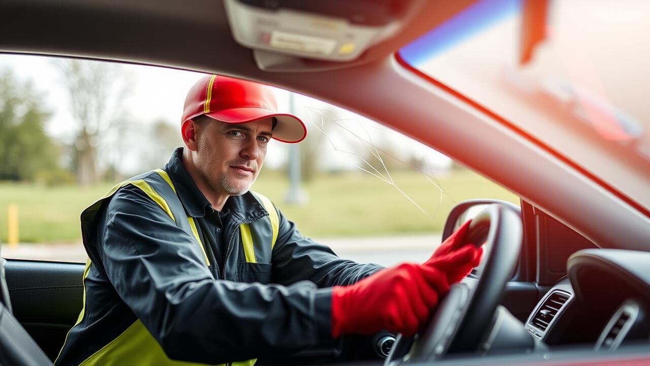 Is it illegal to ride around with a cracked windshield?