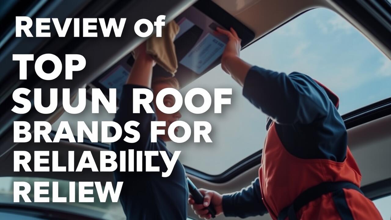 Review of the top sunroof brands for reliability