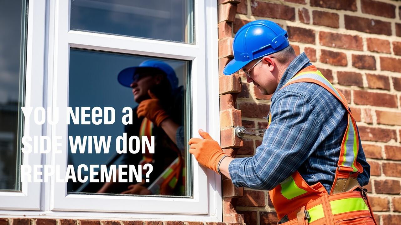 What are the signs that indicate you need a side window replacement?