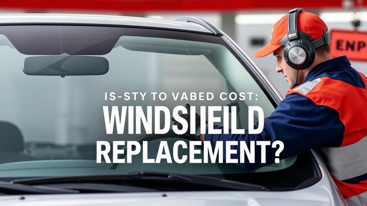 What is the average cost of a windscreen replacement?