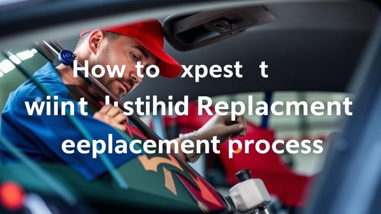 What to expect during the windshield replacement process