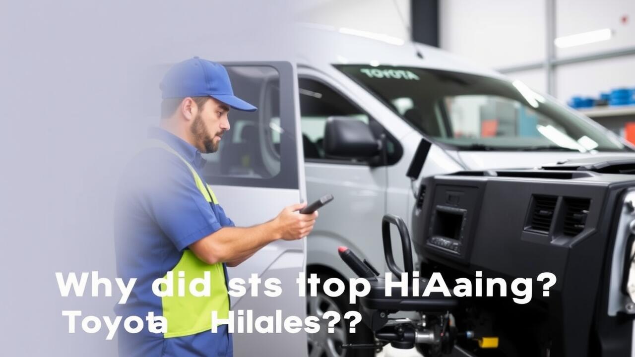 Why did they stop making Toyota HiAce?