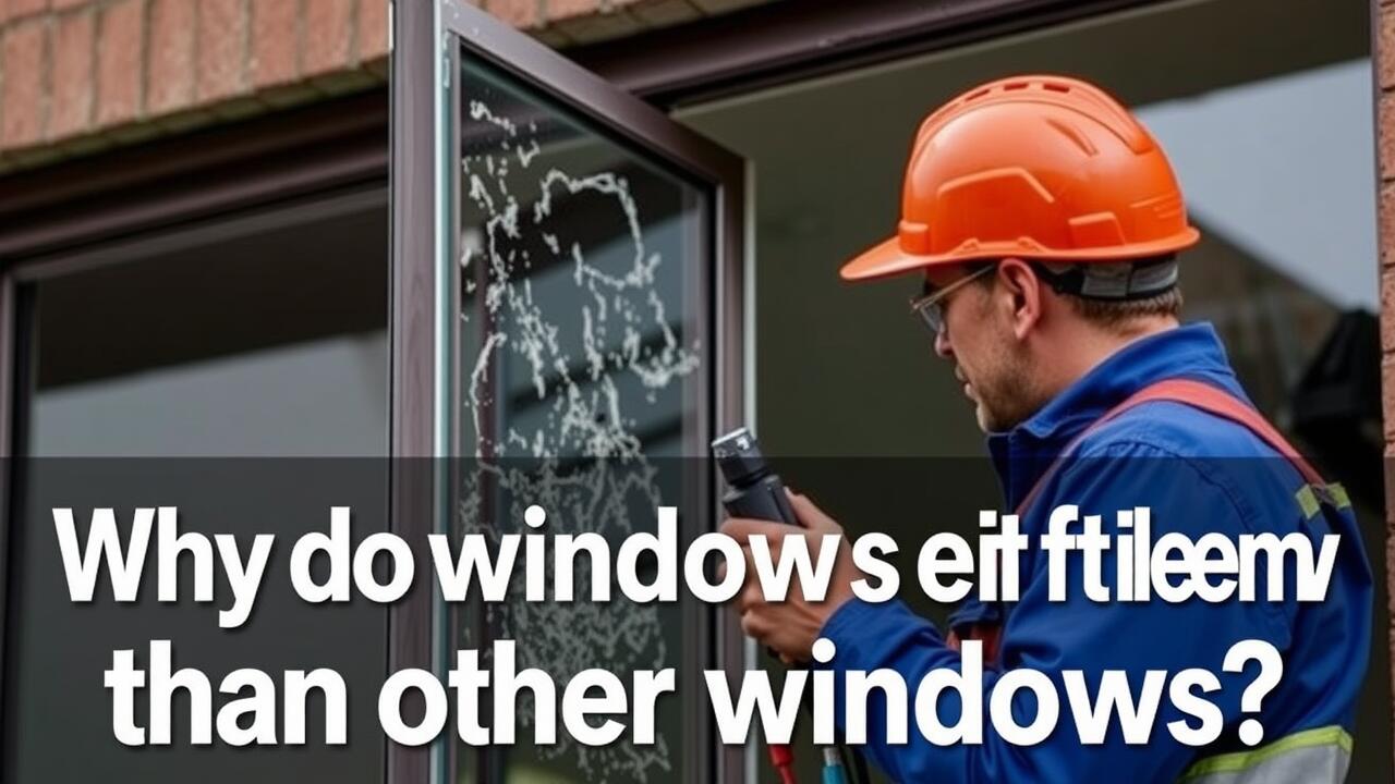 Why do side windows break more often than other windows?