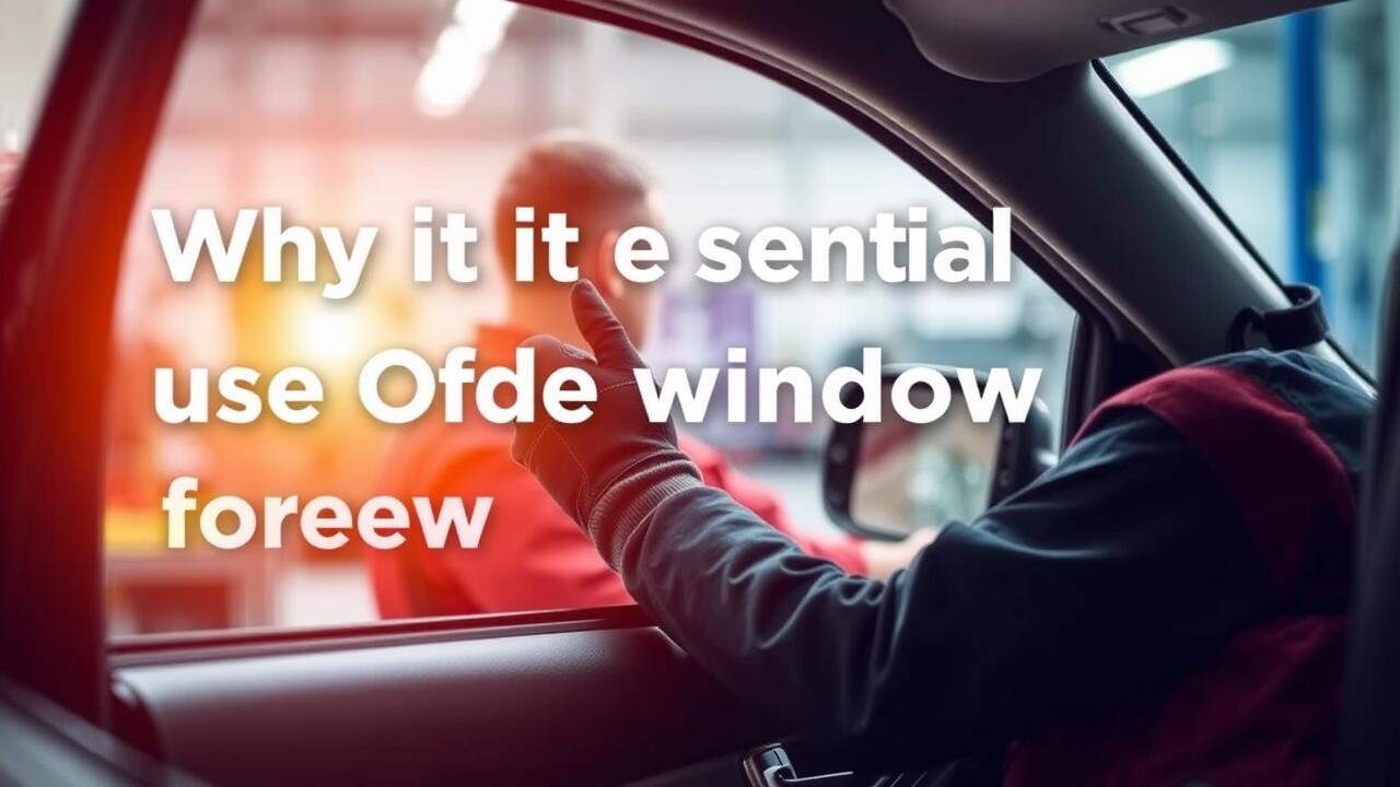 Why is it essential to use OEM parts for side window replacement?