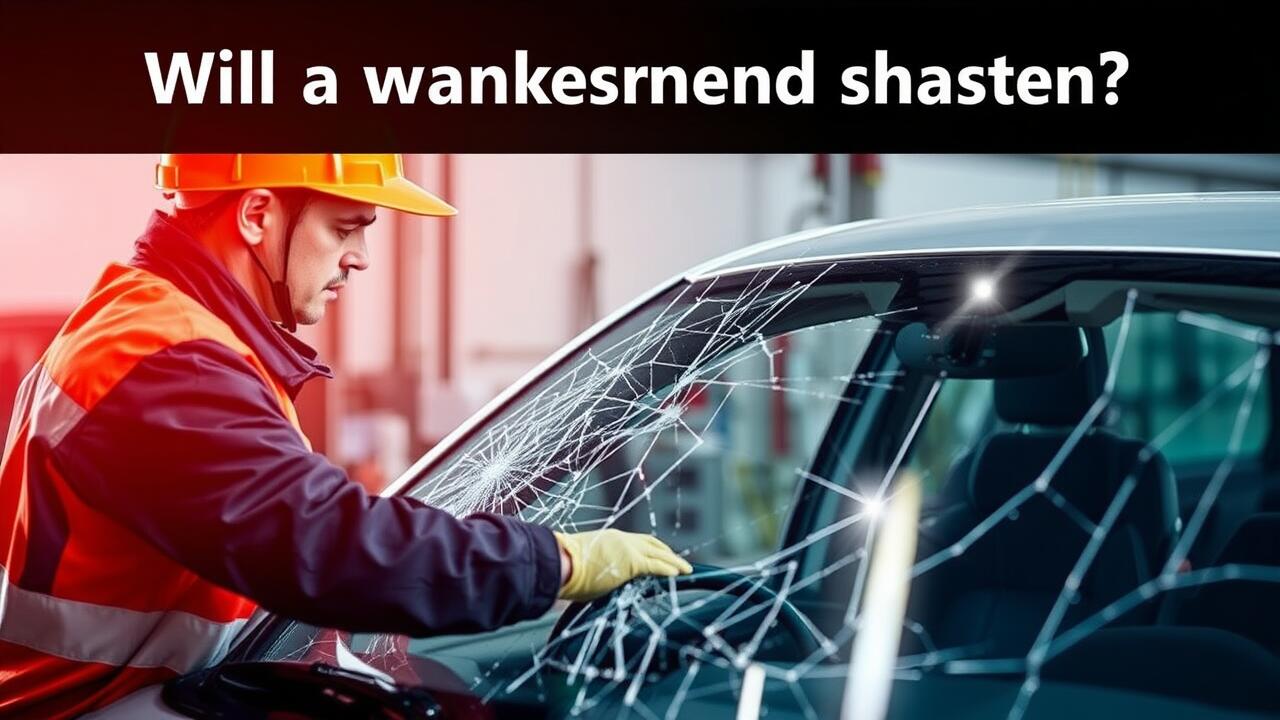 Will a cracked windscreen shatter?