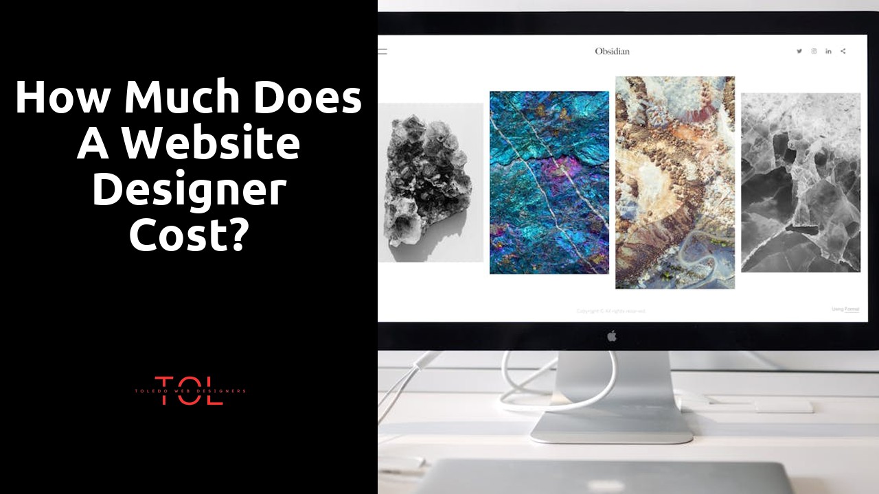 How much does a website designer cost?