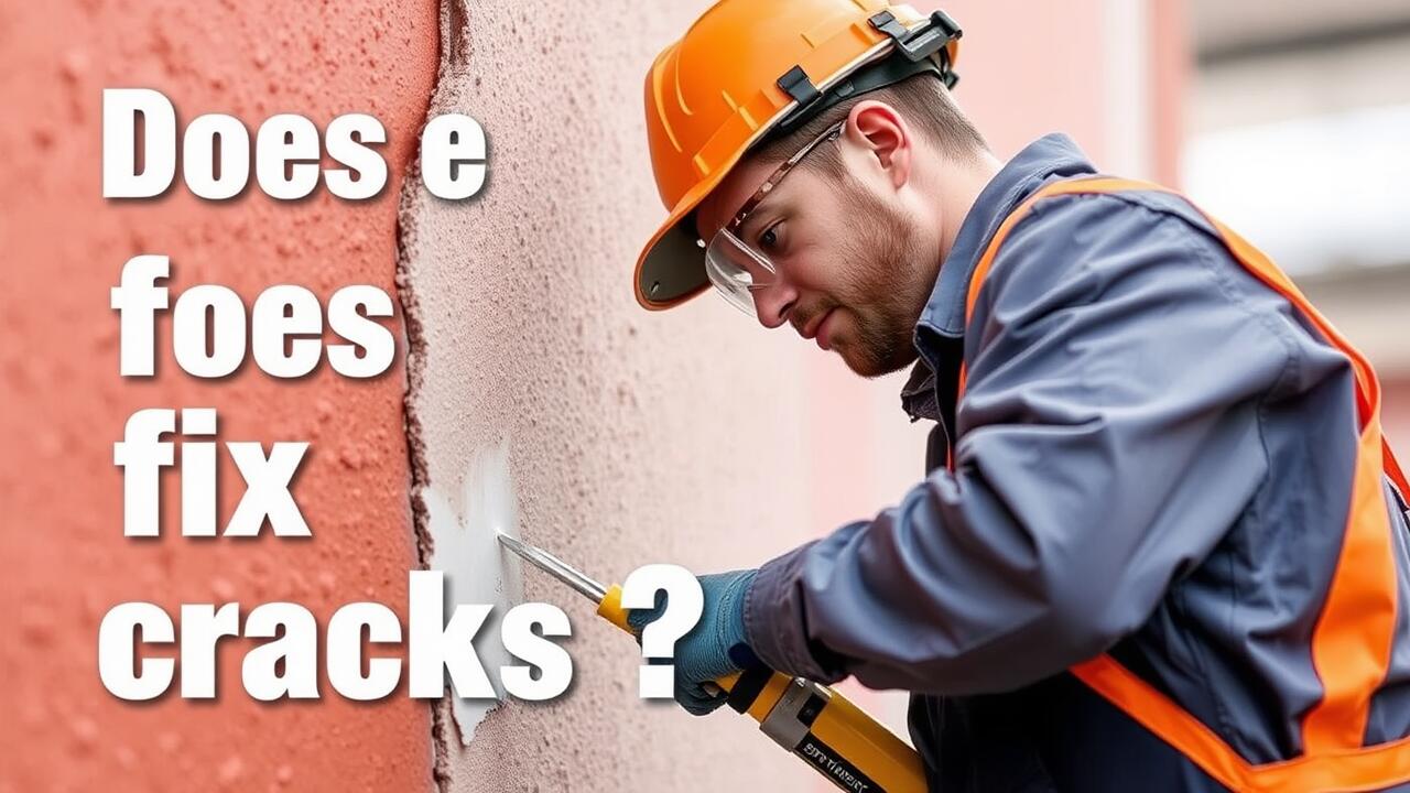 Does epoxy fix cracks?