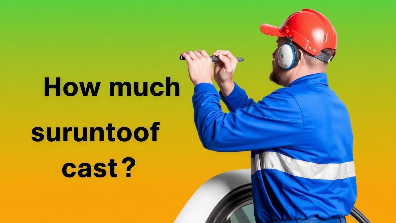 How much does a sunroof seal cost?