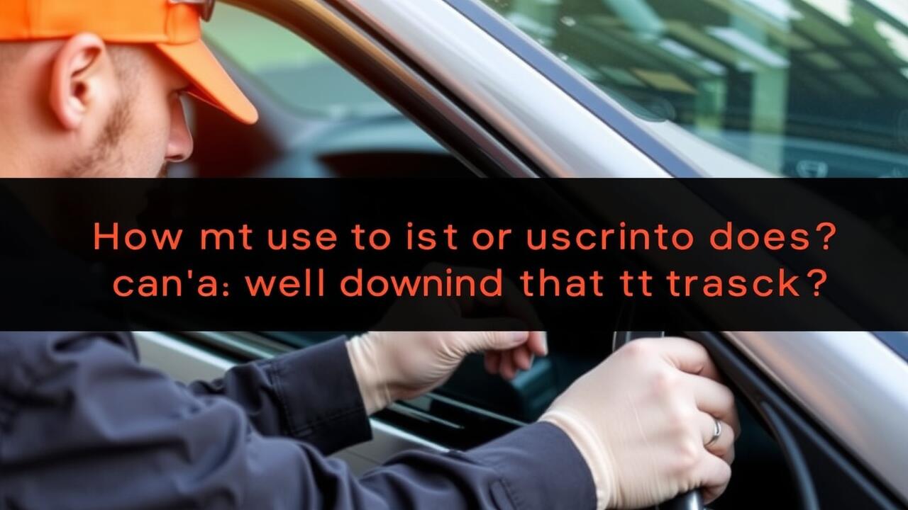 How much does it cost to fix a car window that fell off track?