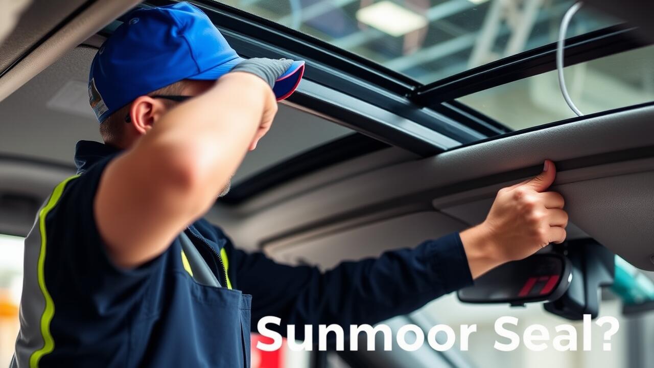 How much does it cost to replace a sunroof seal?