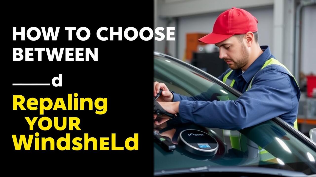 How to Choose Between Repairing and Replacing Your Windshield