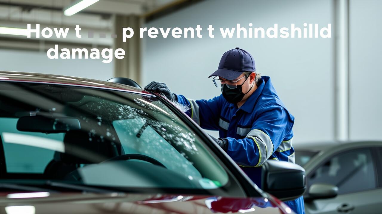 How to prevent windshield damage from occurring
