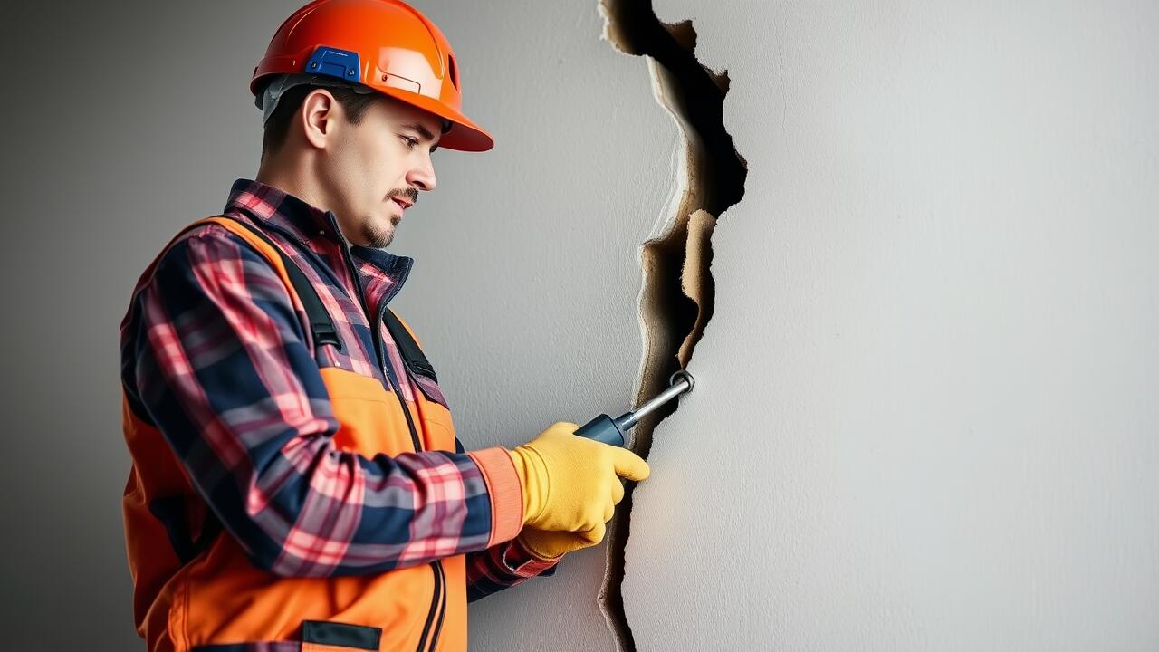 How to repair a structural crack?