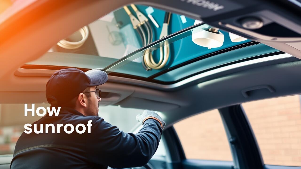 How to seal a sunroof permanently?