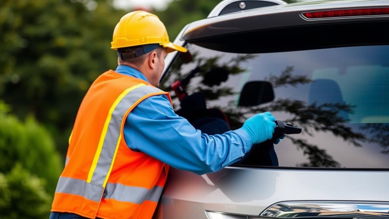 Is it illegal to block your rear window in Australia?