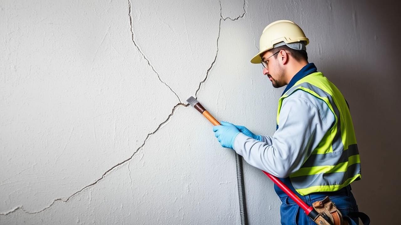 Is it OK to paint over cracks?