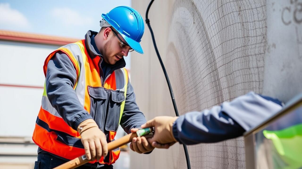 What is the Australian standard for cracking concrete?