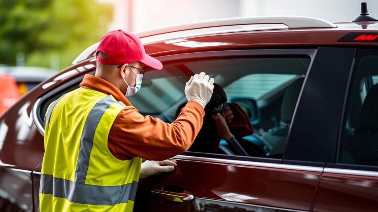 What is the rear window of a car called?