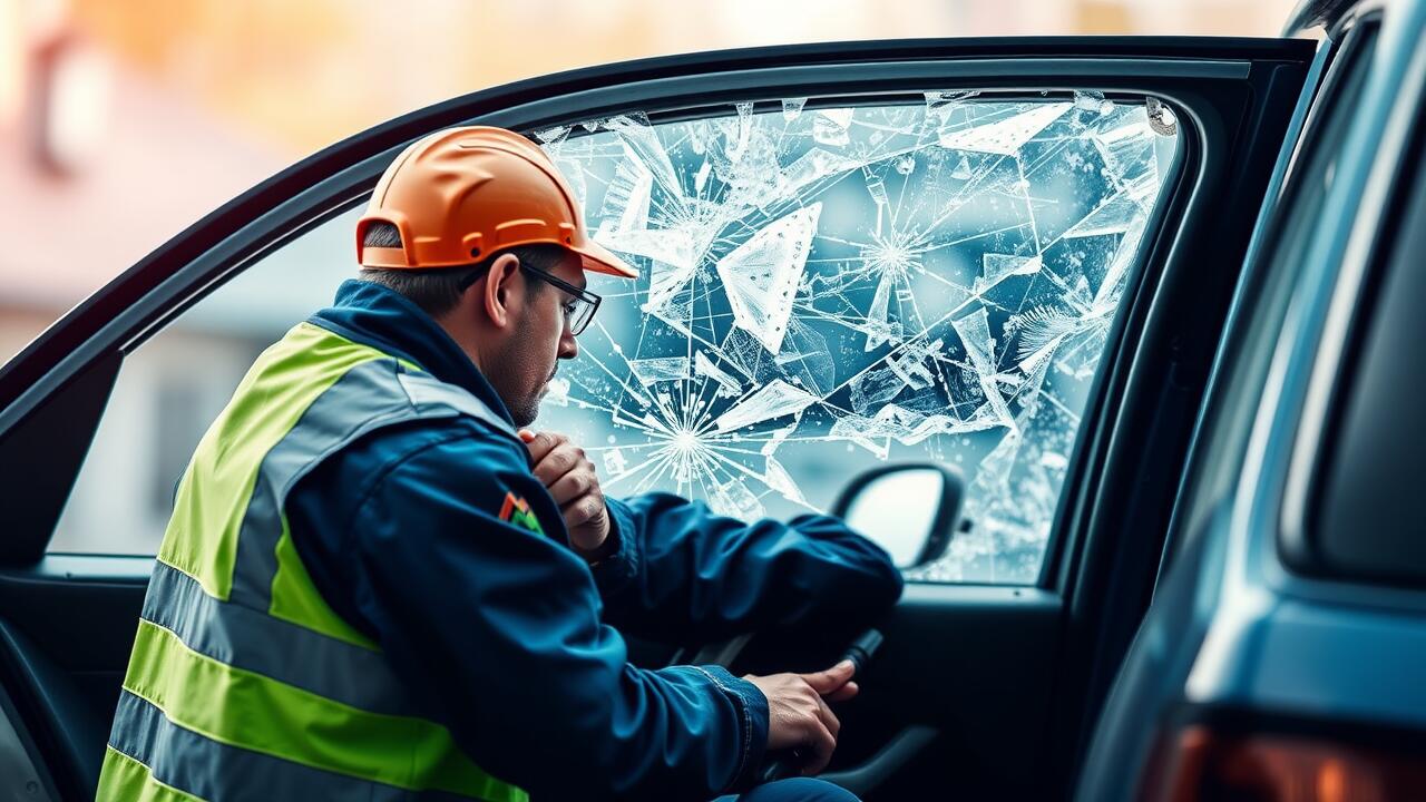 What to do when rear window is broken?
