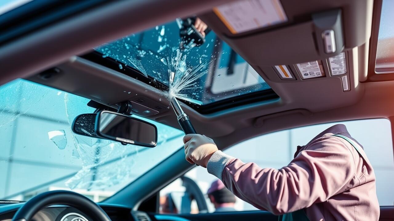 Why did my car sunroof randomly shattered?