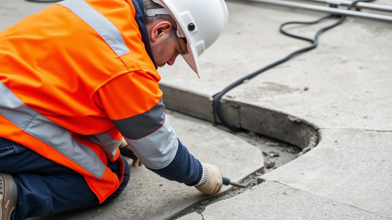 Why does my concrete crack keep coming back?