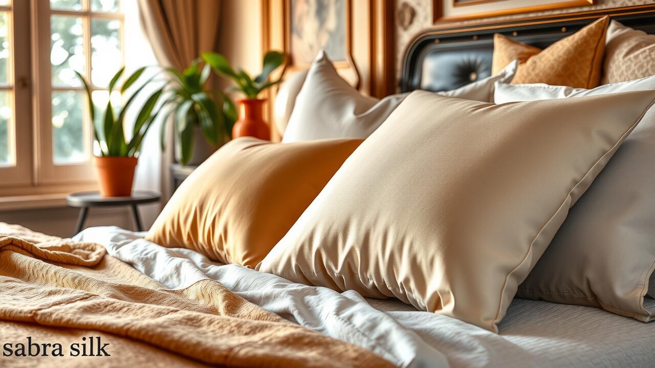 Benefits of Sabra silk pillows