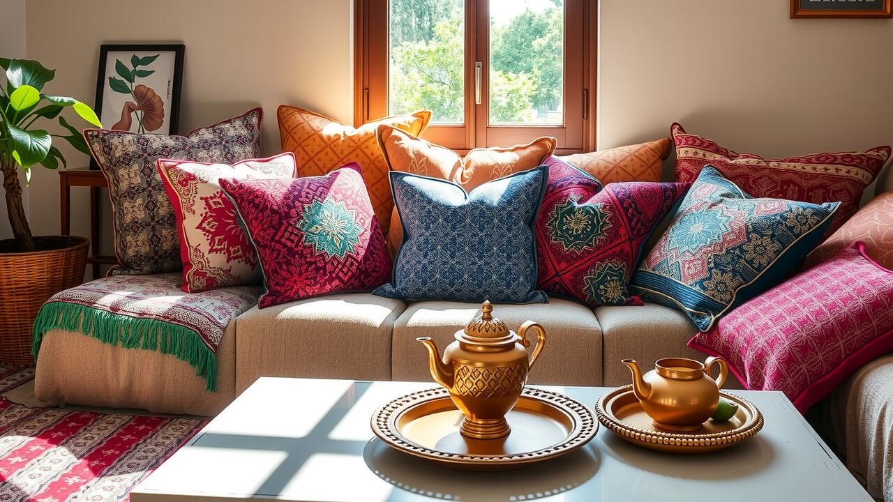 Creative Moroccan Pillow Styling Ideas to Elevate Your Space