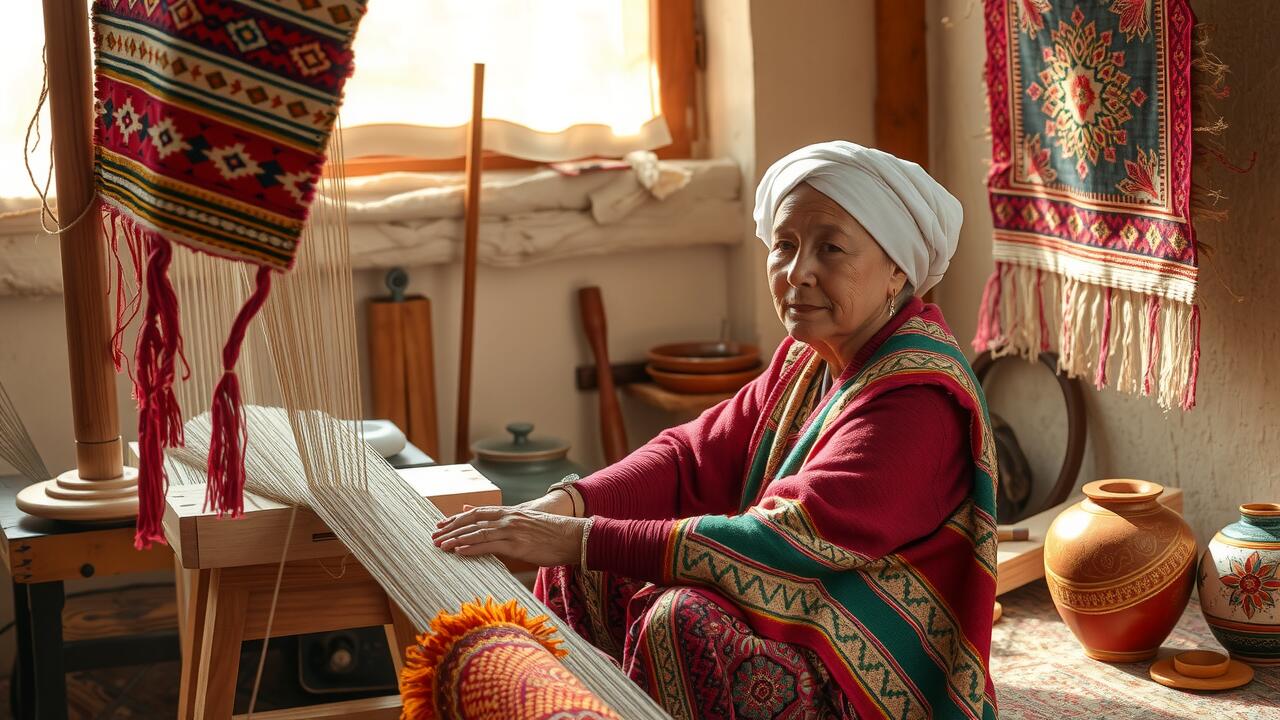 Traditional Moroccan weaving techniques