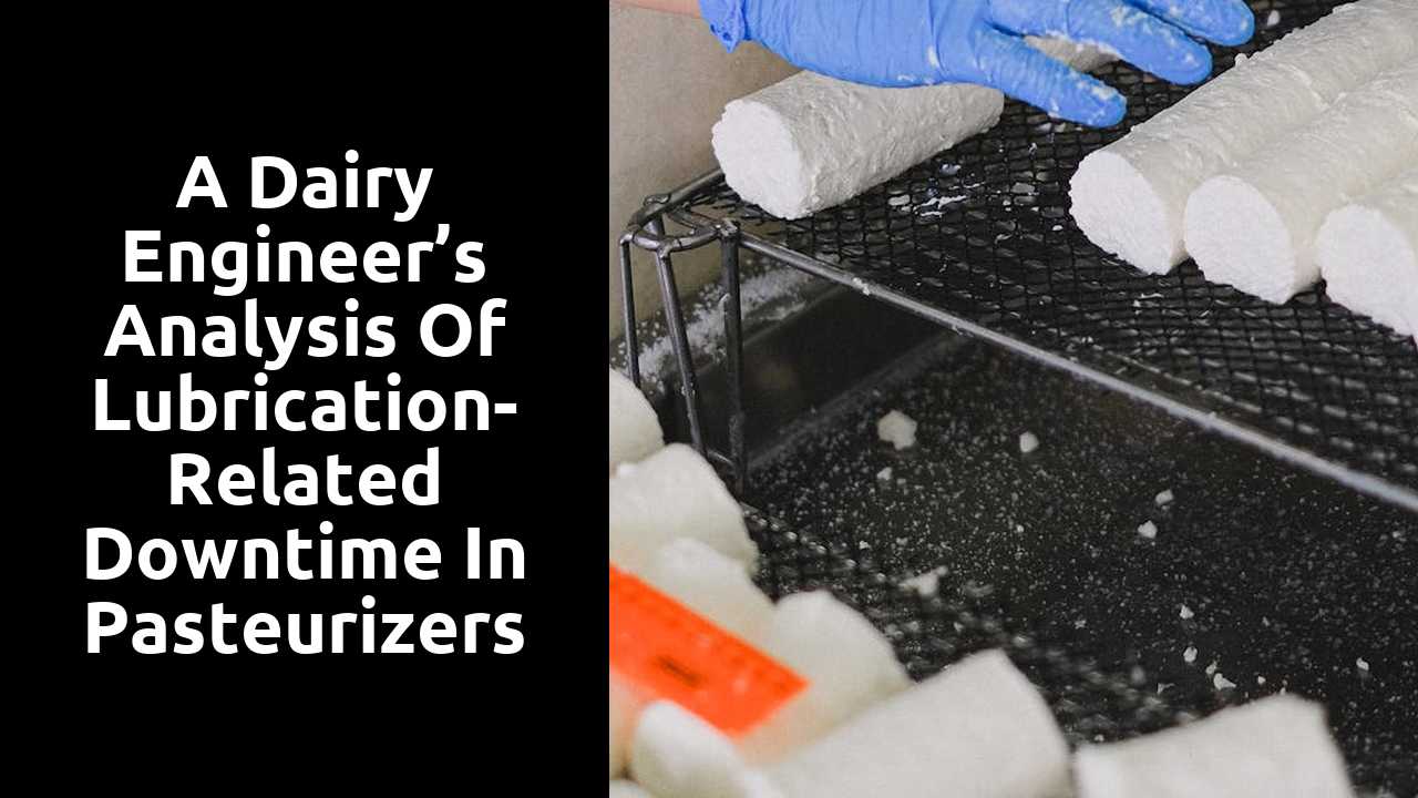 A Dairy Engineer’s Analysis of Lubrication-Related Downtime in Pasteurizers