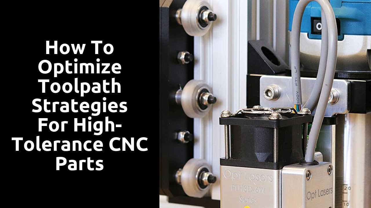 How to Optimize Toolpath Strategies for High-Tolerance CNC Parts