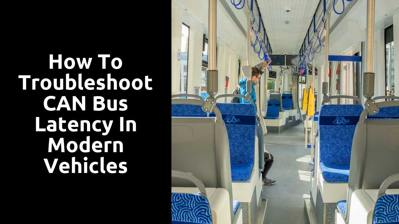 How to Troubleshoot CAN Bus Latency in Modern Vehicles