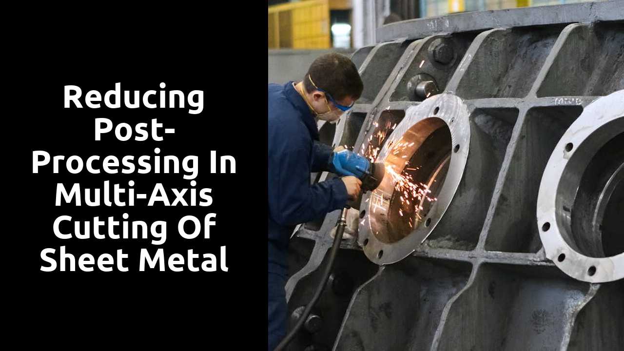 Reducing Post-Processing in Multi-Axis Cutting of Sheet Metal