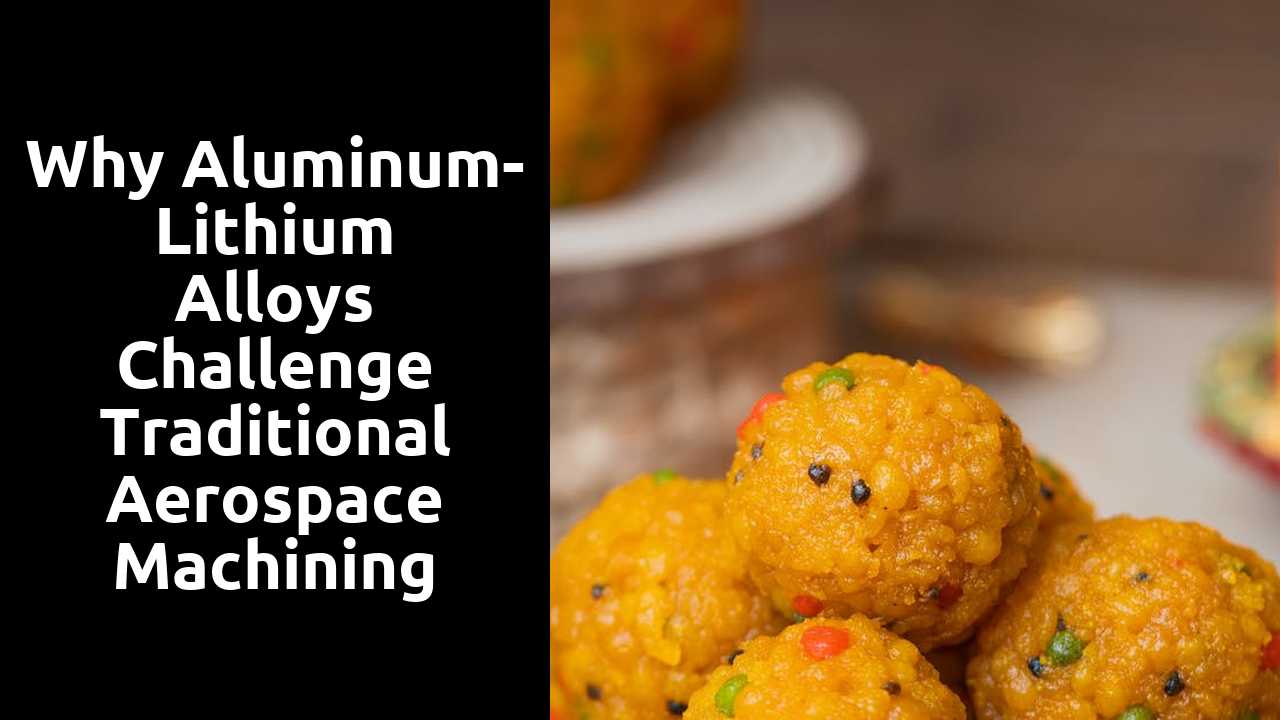 Why Aluminum-Lithium Alloys Challenge Traditional Aerospace Machining