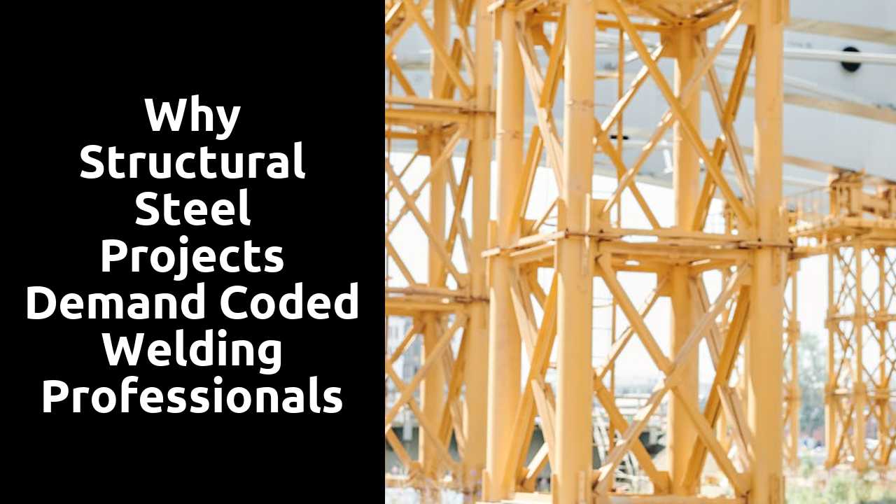 Why Structural Steel Projects Demand Coded Welding Professionals