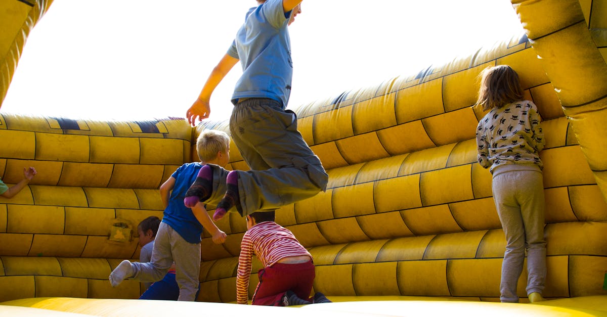 Can adults use jumping castles?