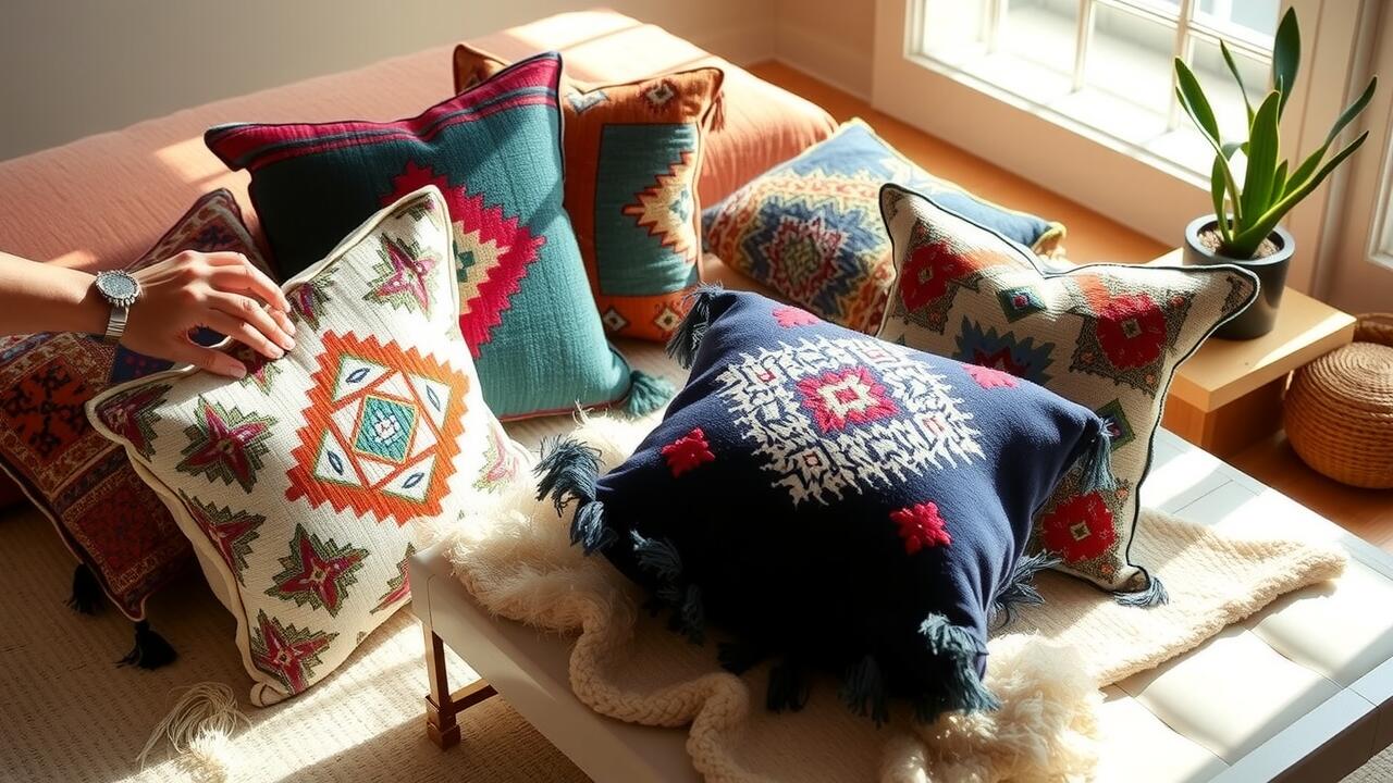 Can I put decorative pillows in the dryer?