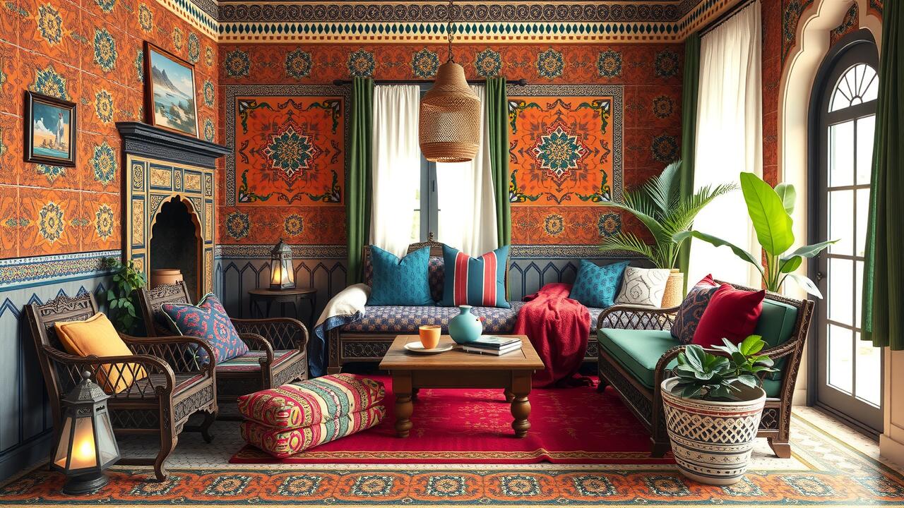 Exploring Colorful Moroccan Interior Design: A Guide to Moroccan Decor and Design Aesthetics