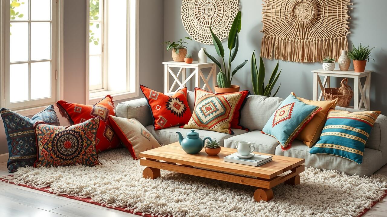 How to Style Moroccan Cushions and Moroccan Floor Cushions for a Chic Home Decor