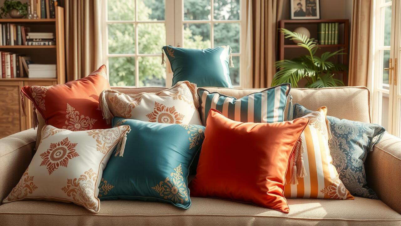 Explore Stunning Sabra Silk Cushion Styles and Covers for Your Home Decor