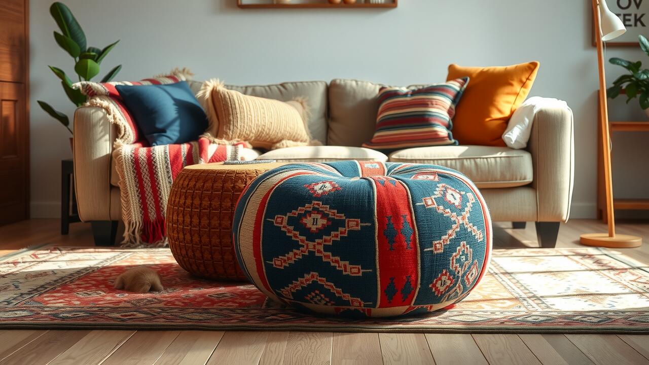 Kilim Poufs
