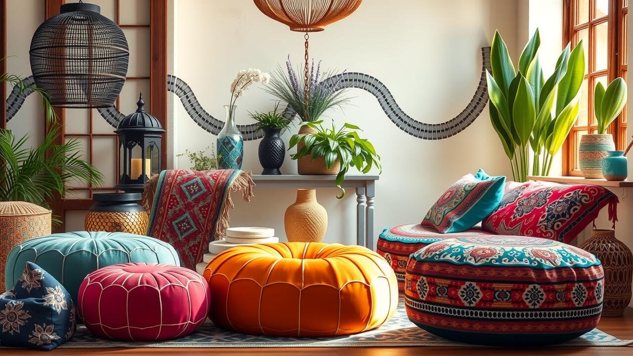 Moroccan Poufs