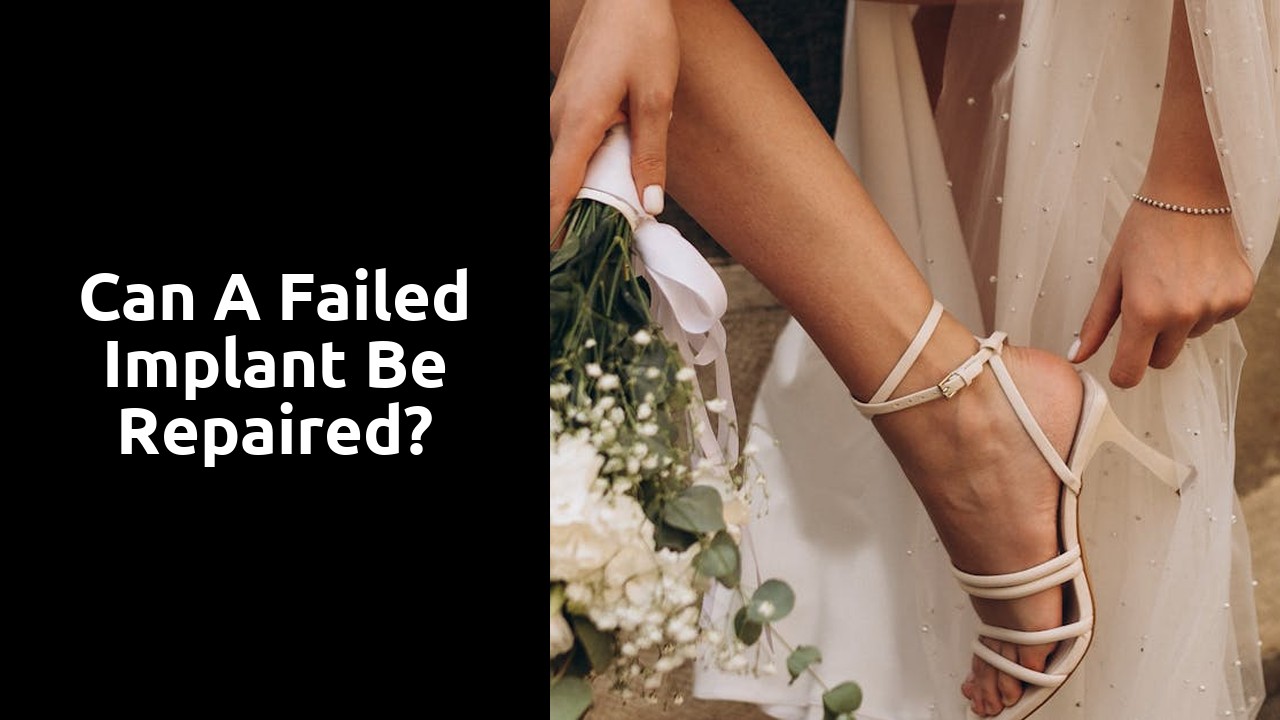 Can a failed implant be repaired?