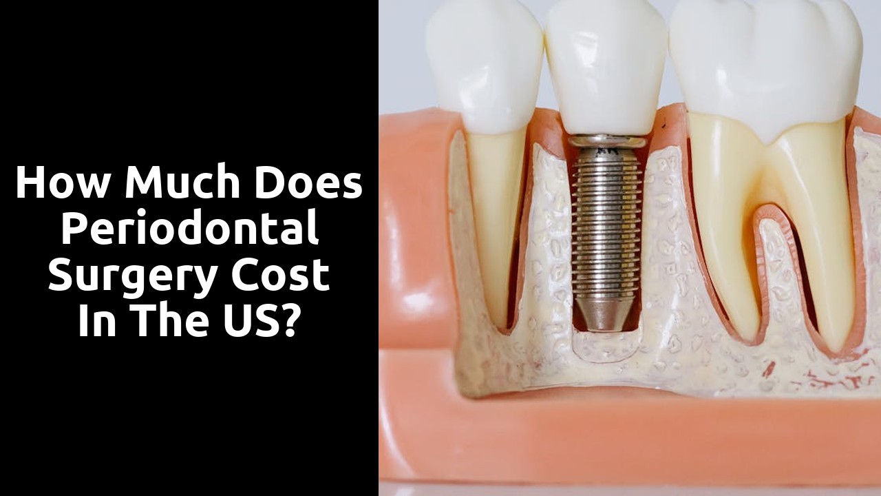 How much does periodontal surgery cost in the US?