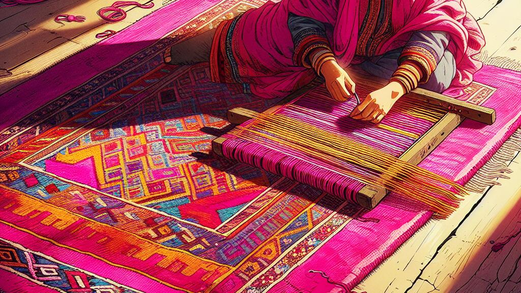 Boho Chic Pink Rugs