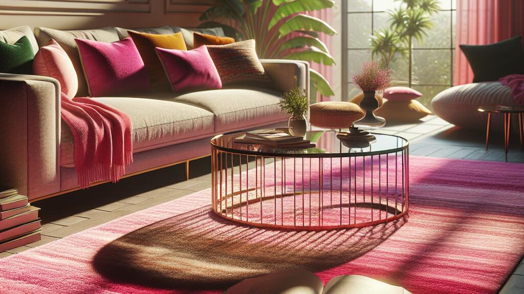 Moroccan Bedroom Rugs Pink